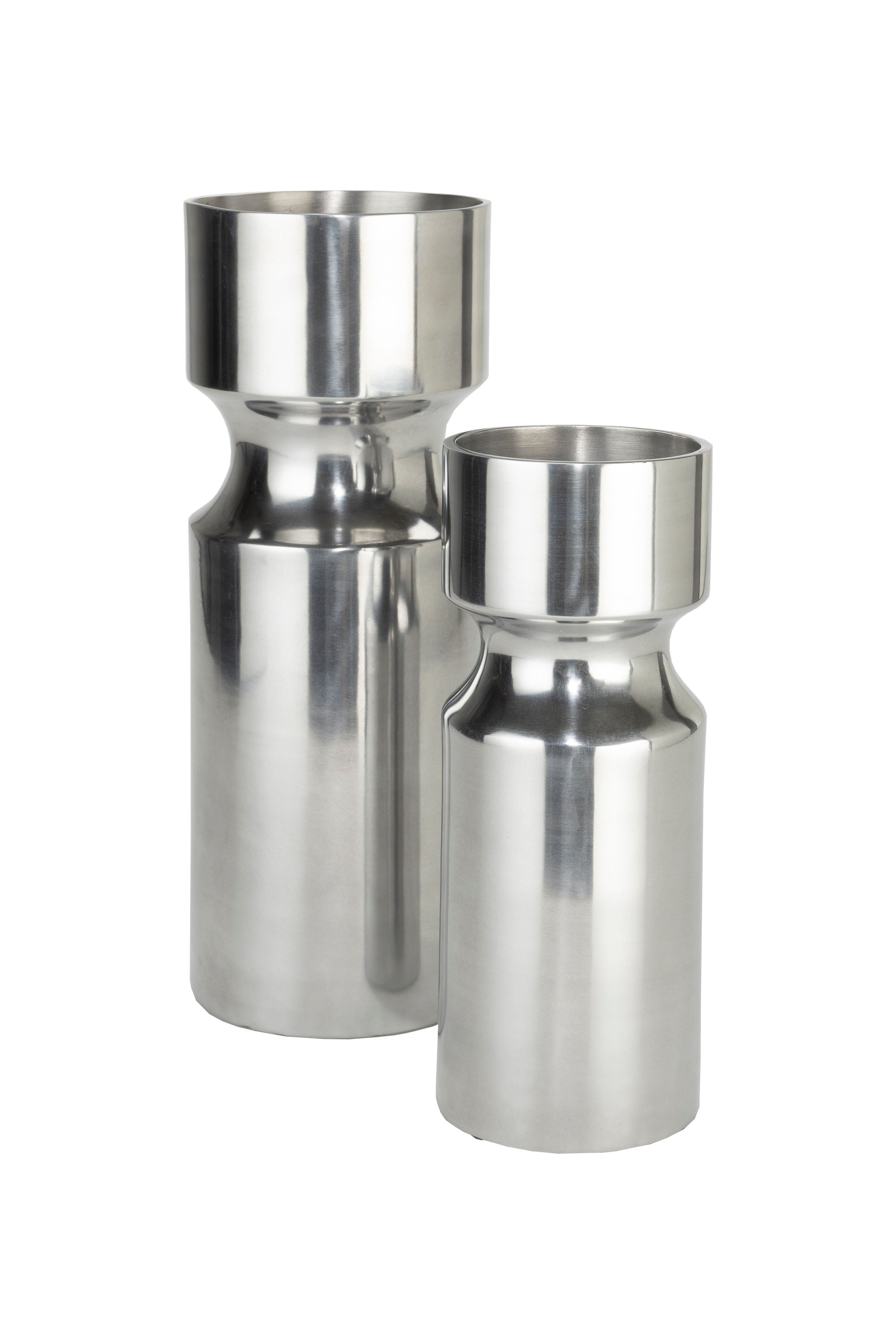 Zuiver Glory Silver Aluminium Vase Medium